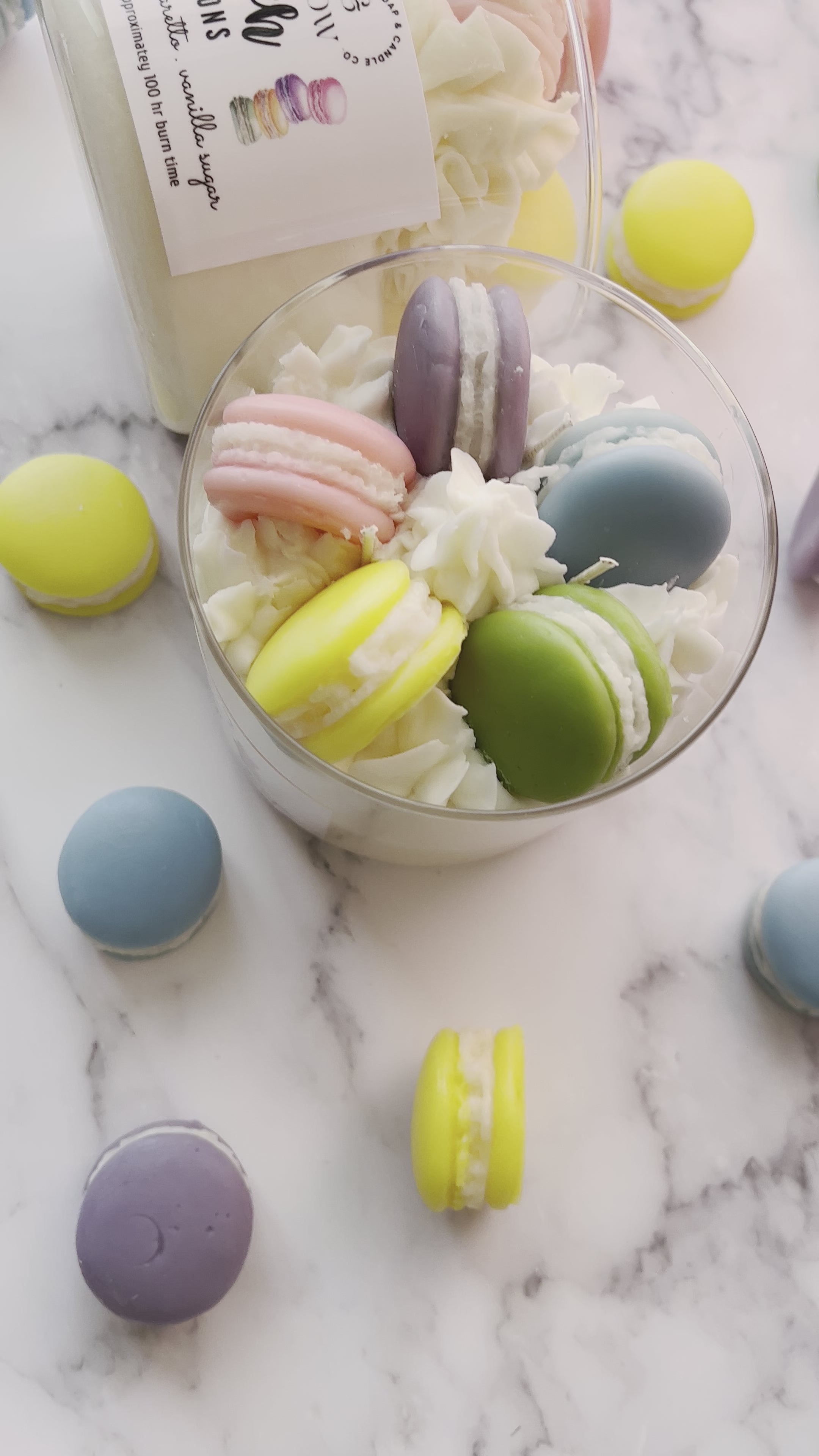 FRENCH MACARONS CANDLE